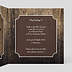 Invitation anniversaire Western Intérieur Droit