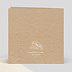 Invitation anniversaire mariage Gravure Kraft Verso