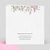 Invitation anniversaire mariage Idylle Bucolique Verso