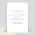 Invitation anniversaire mariage Alliances Verso