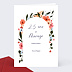 Invitation anniversaire mariage Arche champêtre