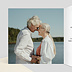 Invitation anniversaire mariage Couronne Ocre Eucalyptus Intérieur Gauche