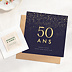 Invitation anniversaire mariage Pluie de Fête avec graines