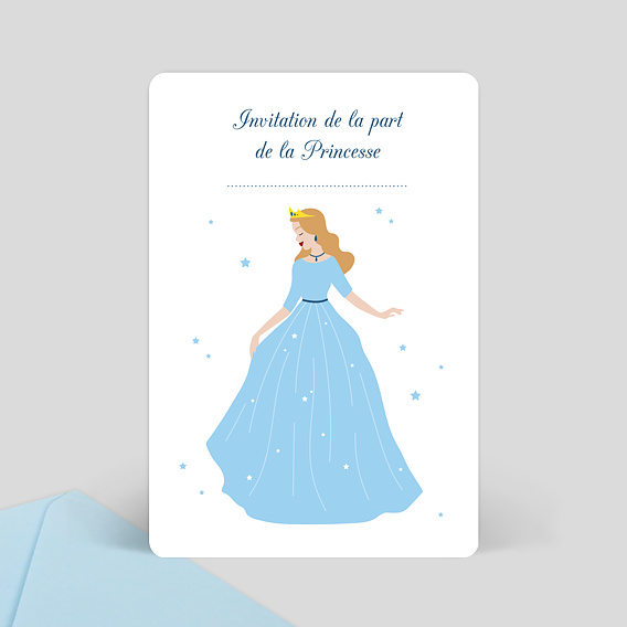 Invitation Anniversaire Enfant Bal De Princesse Popcarte