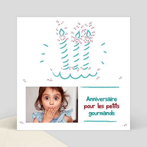 Invitation Anniversaire Dessin Popcarte