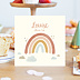 Invitation Anniversaire Enfant Petit Arc-en-ciel Avant 1