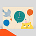 Invitation Anniversaire Enfant Animaux Colorés