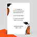 Invitation Anniversaire Enfant Citrouille Orange Verso