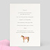 Invitation Anniversaire Enfant Grand Cheval Verso