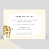 Invitation Anniversaire Enfant Petite Girafe Verso