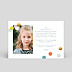 Invitation Anniversaire Enfant Confettis Chic  Verso