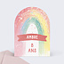 Invitation anniversaire enfant Parfait Arc-en-ciel