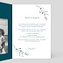 Invitation anniversaire mariage Idylle Intérieur Droit