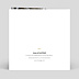 Invitation anniversaire mariage Rosace Ocre Verso