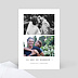 Invitation anniversaire mariage Polaroid Simple
