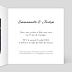 Invitation anniversaire mariage Sobre & Jolie Intérieur Droit