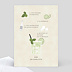 Carte Invitation EVJF Cocktail Mojito