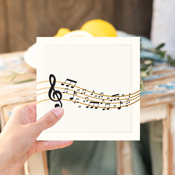 Carte D Invitation De Mariage Musique Popcarte