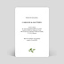 Cartes Invitation Mariage Aquarelle Botanique Verso