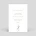 Cartes Invitation Mariage Idylle Kaki Verso