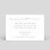 Cartes Invitation Mariage Lettres Chic Verso