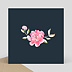 Cartes Invitation Mariage Dark Peony Fleur Seule