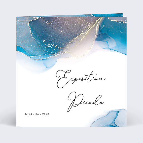 Invitation professionnelle Opaline