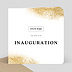 Invitation professionnelle Inauguration logo