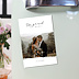 Magnet Remerciements Mariage Effet Photo