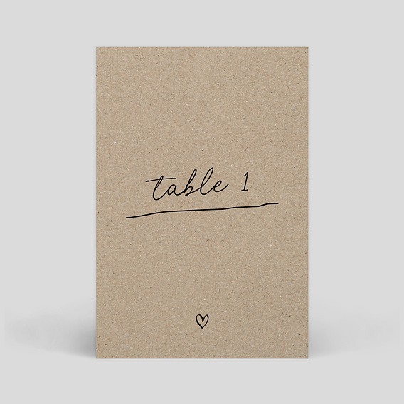 Marque-table mariage Message Humoristique