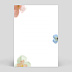 Marque-table mariage Profusion aquarelle Verso