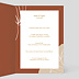 Menu Mariage Boho Intérieur Droit