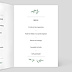 Menu Mariage Couronne de Laurier Intérieur Droit