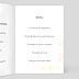 Menu Mariage Poudre Ocre Intérieur Droit