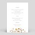 Menu Mariage Jardin Sauvage Verso