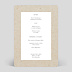 Menu Mariage Voyage Vintage Verso