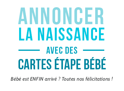 Annonce Naissance Cartes Etapes Bebe Minute Pop