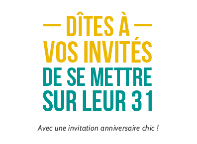 Personnaliser Son Invitation Anniversaire De Facon Chic Minute Pop