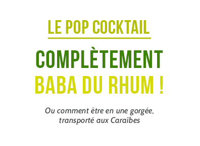 Cocktail Avec Du Rhum Minute Pop