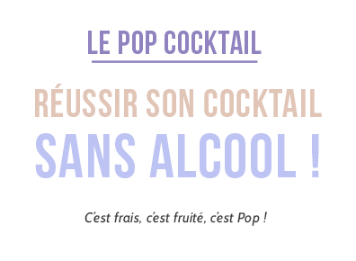 Cocktail Sans Alcool Minute Pop