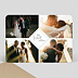 Carte remerciement mariage Charme Classique