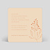 Carte remerciement mariage Petite Fleur Verso