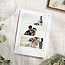 Carte remerciement mariage Cadre Chic 3 Photos