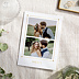 Carte remerciement mariage Cadre Chic