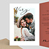 Carte remerciement mariage Happy Hours Intérieur Gauche