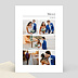 Carte remerciement mariage Lineal VI