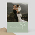 Carte remerciement mariage Soliflore