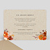 Carte remerciement mariage Bouquet Parfumé Verso