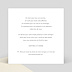 Carte remerciement mariage Romance Verso