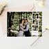 Carte remerciement mariage Polaroid Mariage Avant 1